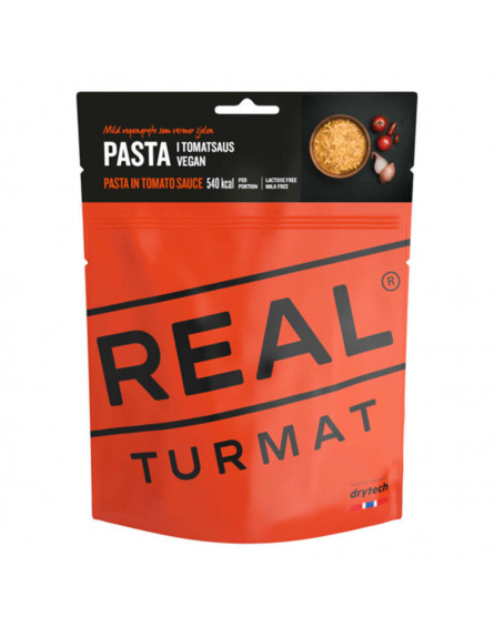 Pâtes à la sauce tomate REAL TURMAT