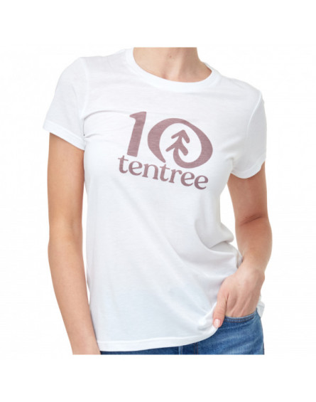 T-Shirt Femme Logo White TENTREE