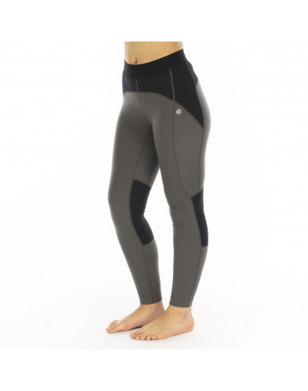 Legging Mérinos Femme Darkhorse 185 Zoned Ash/Black ARTILECT