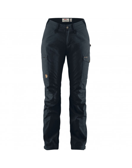 Pantalon de Randonnée Femme Kaipak Curved Dark Navy FJÄLLRÄVEN