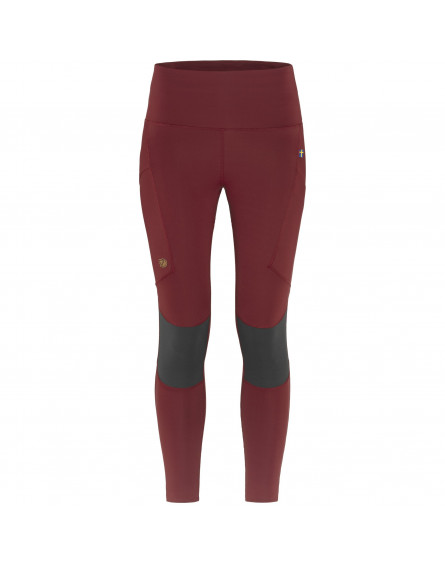 Legging Femme Abisko Trekking Tights Pro Pomegranate Red FJALLRAVEN