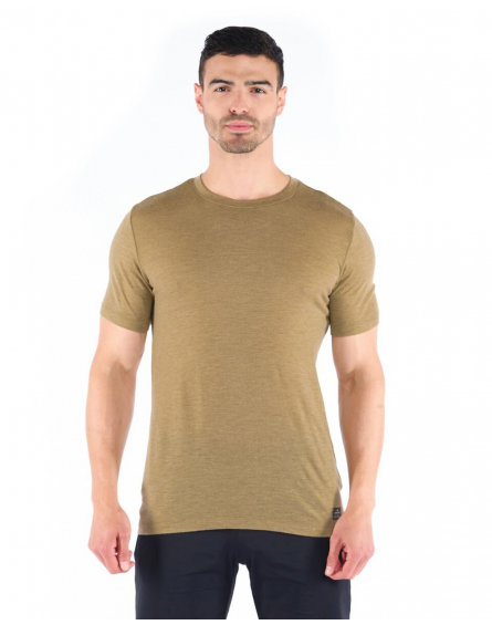 T-Shirt Mérinos Homme Utilitee Putty ARTILECT