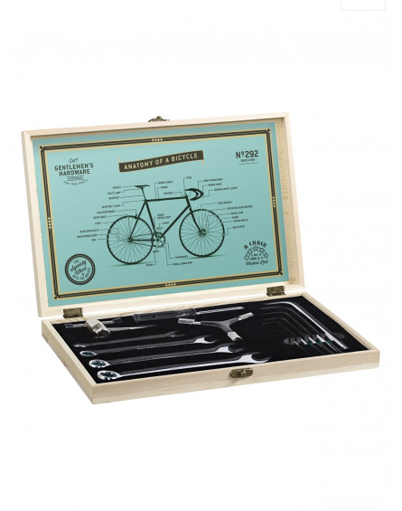 Boîte à Outils En Bois Pour Vélo GENTLEMEN'S HARDWARE