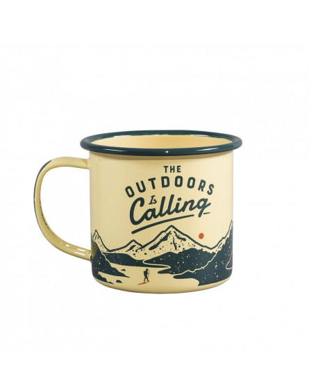 Mug en émail Outdoor is Calling GENTLEMEN'S HARDWARE