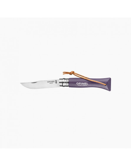 Couteau N°6 Baroudeur Violet gris OPINEL