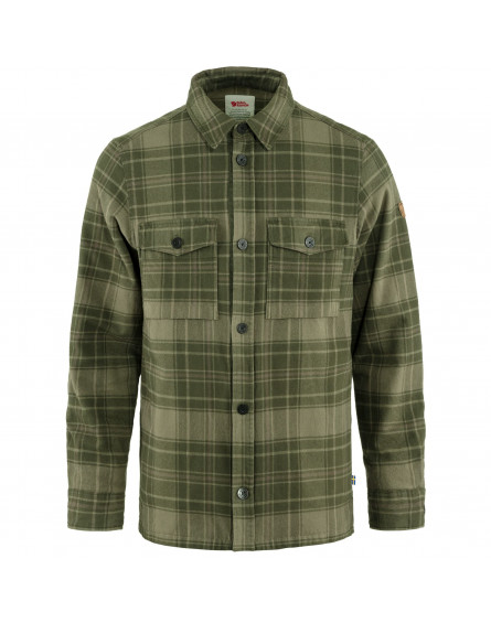 Chemise Övik Lite Padded Deep Forest Laurel Green FJÄLLRÄVEN