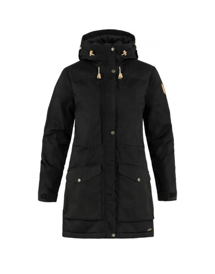 Parka Femme Singi Wool Padded Black FJÄLLRÄVEN