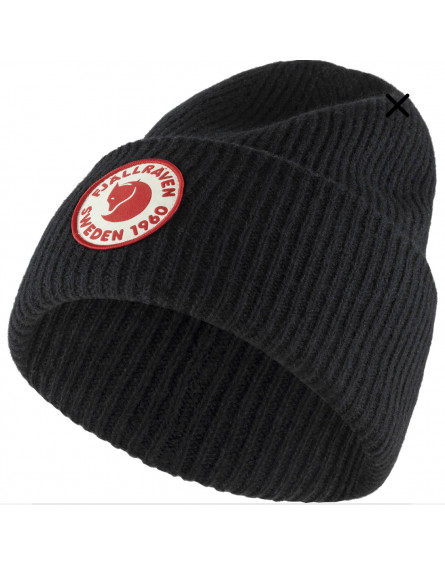 Bonnet 1960 Logo 550/Black FJÄLLRÄVEN