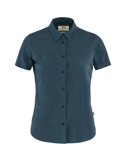 Chemise Femme High Coast Lite Shirt 560/Navy FJÄLLRÄVEN