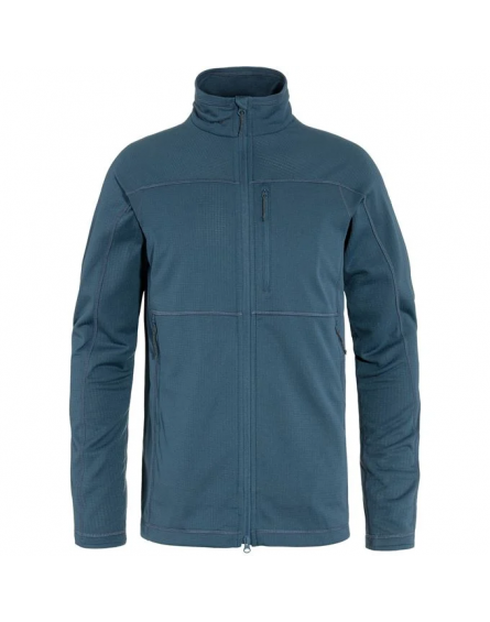 Veste polaire Homme Abisko Lite Fleece Dark Navy FJÄLLRÄVEN