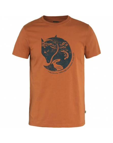 T-Shirt Homme Arctic Fox 243/Terracotta Brown FJÄLLRÄVEN