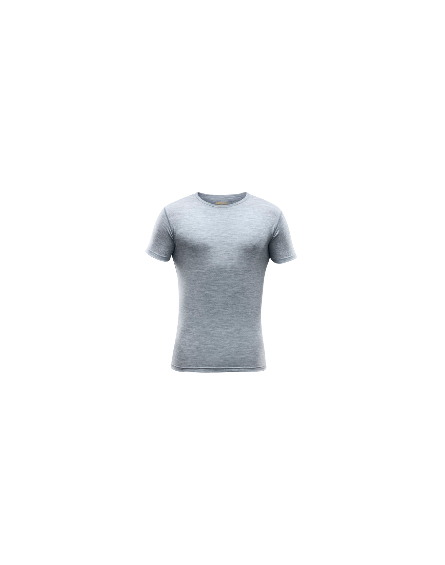 T-Shirt Mérinos Breeze Man 150 Grey Melange DEVOLD