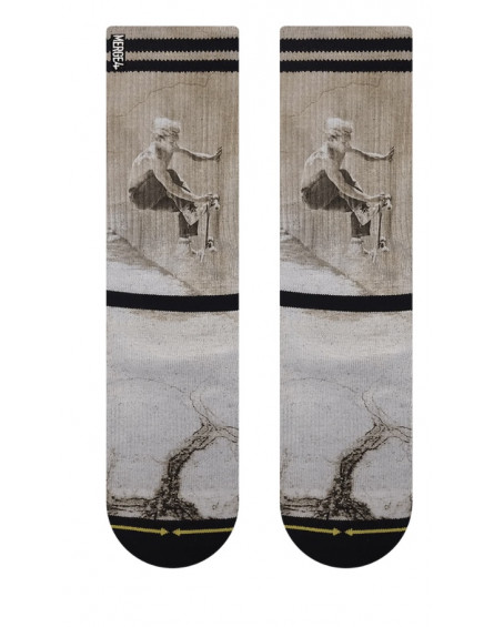 Chaussettes Wall Ride - Sepia Classic Crew Sock L