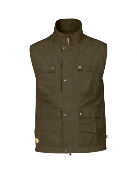 Veste Homme sans manche Reporter Lite Dark Olive FJÄLLRÄVEN