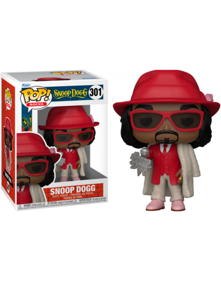 Snoop Dogg POP! 301 Rocks Vinyl Figurine Snoop Dogg 9 cm