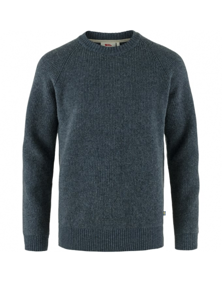 Pull Homme Övik Rib 560/Navy FJÄLLRÄVEN