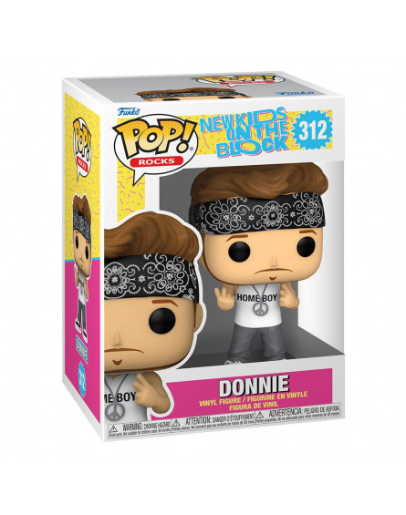 New Kids on the Block POP! Rocks Vinyl Figurine Donnie 9 cm