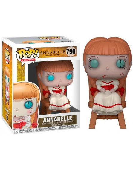 Conjuring : Les Dossiers Warren POP! 790 Movies Vinyl figurine Annabelle in Chair 9 cm