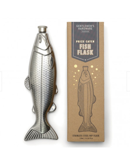 Fish Hip Flask - Prize Catch 4.5 fl.oz/130ml GENTLEMEN'S HARDWARE