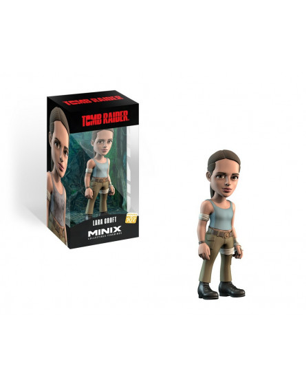 TOMB RAIDER - Lara Croft - Figurine Minix 12cm