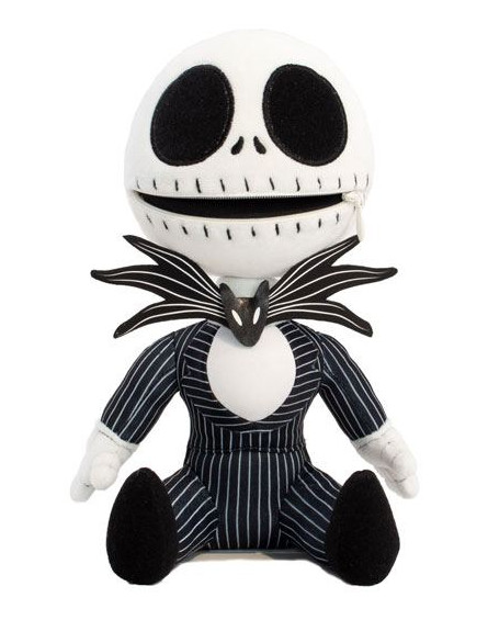 L´étrange Noël de Mr. Jack peluche Zippermouth Jack Skellington 23 cm