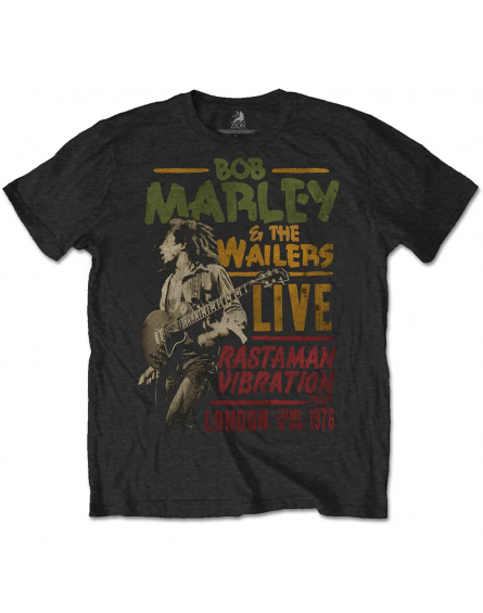 BOB MARLEY - T-Shirt RWC- Rastaman Vibration 1976