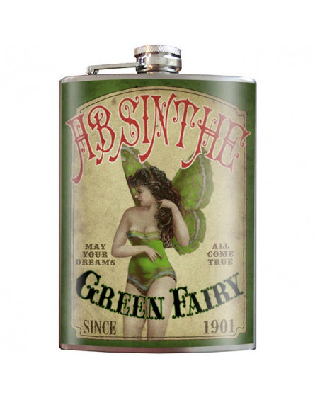 Flasque Green Fairy Absinthe TRIXIE & MILO