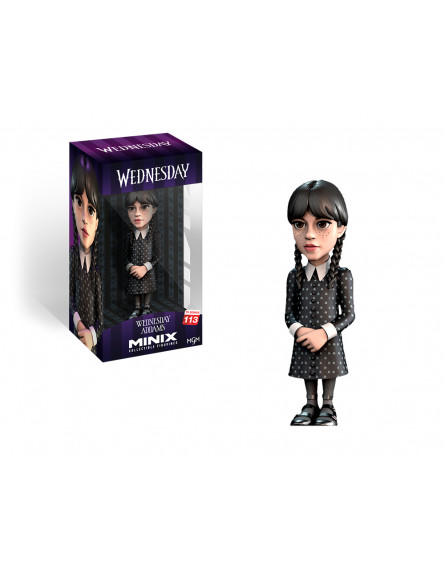 MERCREDI - Mercredi Addams - Figurine Minix 12cm